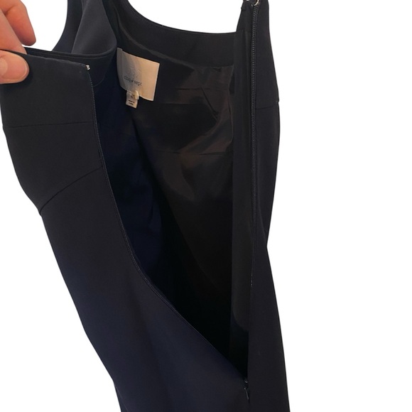 Cinq á sept long navy dress - Picture 12 of 16